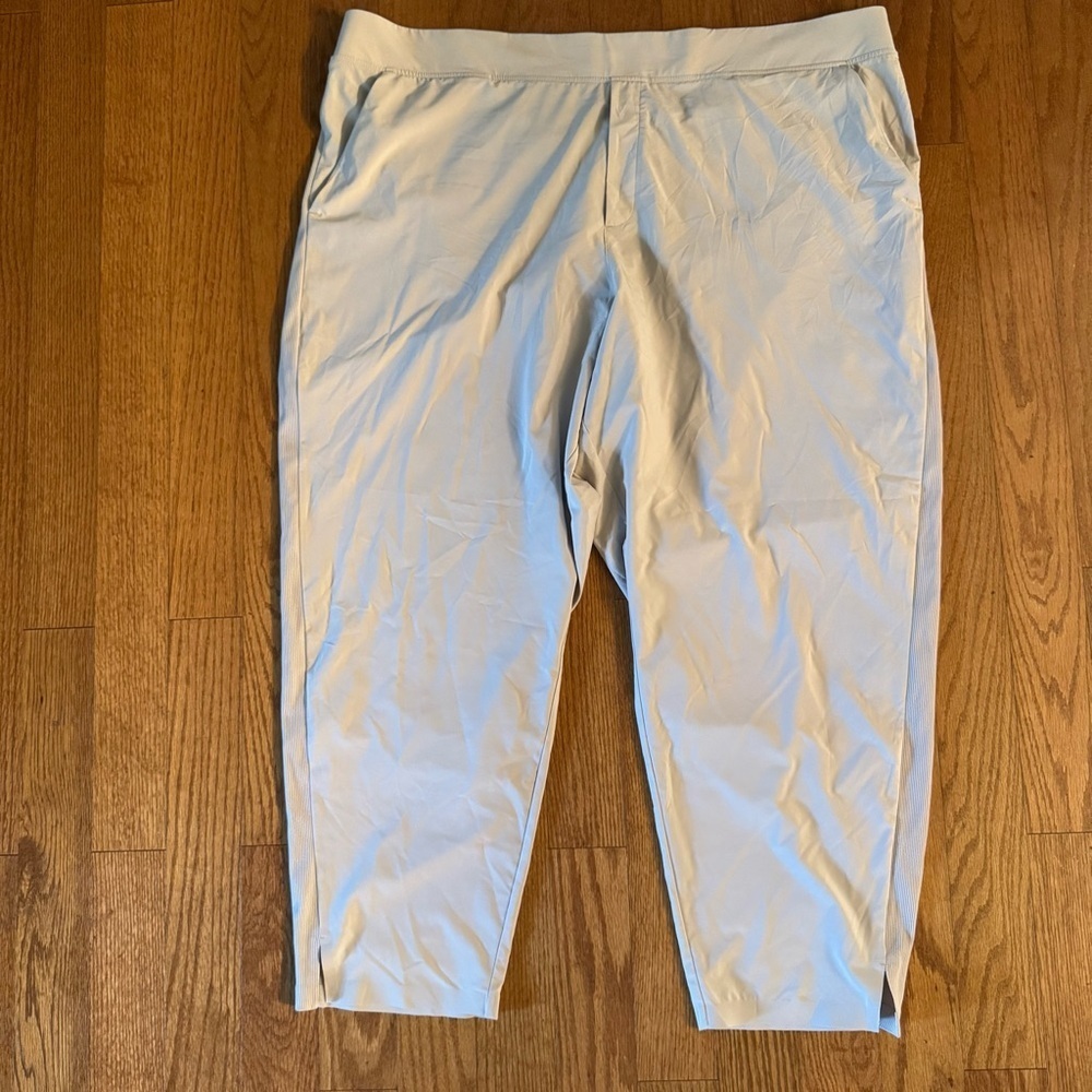 Athleta Tan Brooklyn Ankle Pant Womens Size 24